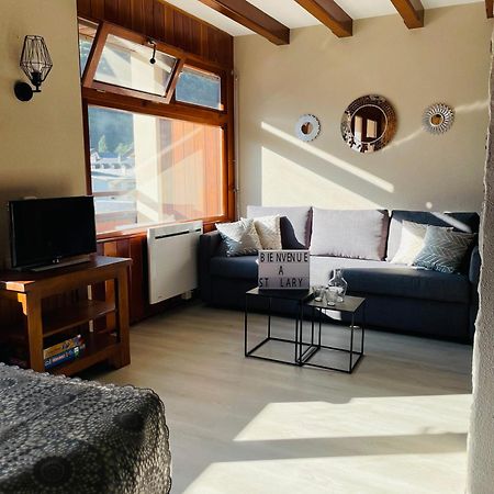 Appartement 58 M2 Avec Piscine Interieure Vue Montagne Centre Village , Parking Prive Saint-Lary-Soulan Eksteriør bilde