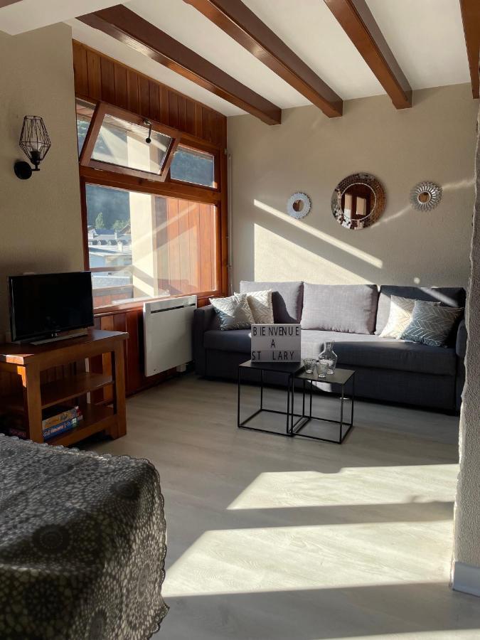 Appartement 58 M2 Avec Piscine Interieure Vue Montagne Centre Village , Parking Prive Saint-Lary-Soulan Eksteriør bilde