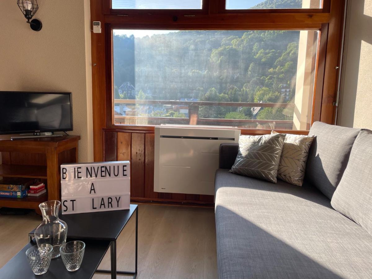 Appartement 58 M2 Avec Piscine Interieure Vue Montagne Centre Village , Parking Prive Saint-Lary-Soulan Eksteriør bilde