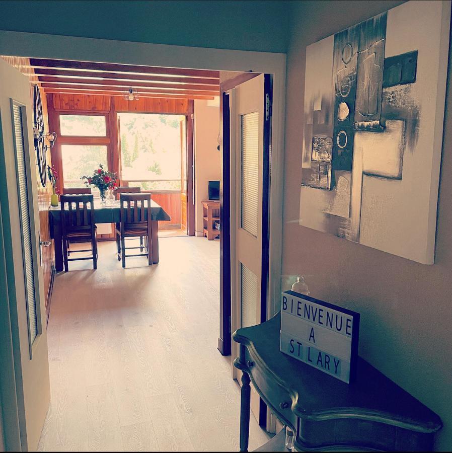 Appartement 58 M2 Avec Piscine Interieure Vue Montagne Centre Village , Parking Prive Saint-Lary-Soulan Eksteriør bilde