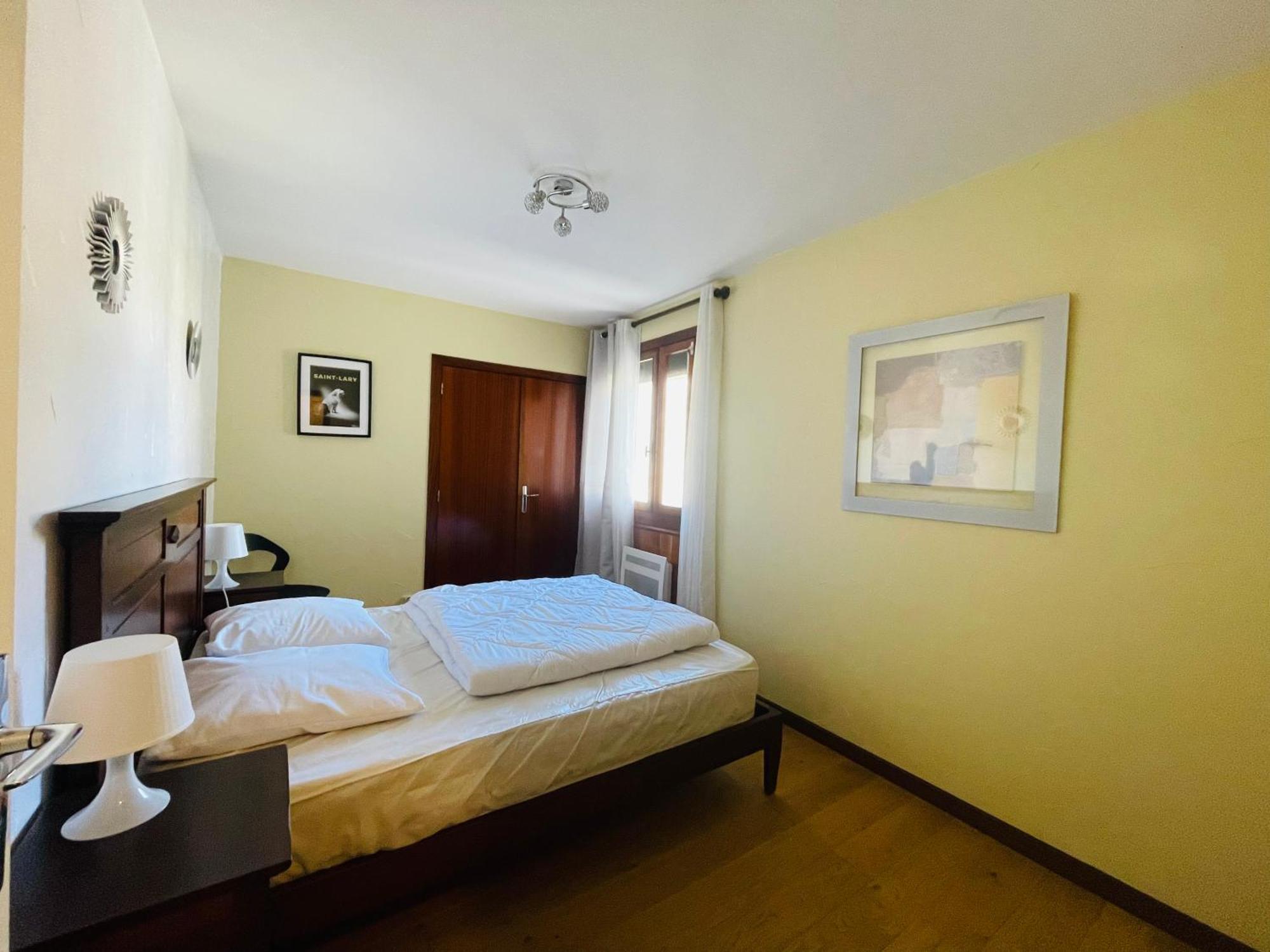 Appartement 58 M2 Avec Piscine Interieure Vue Montagne Centre Village , Parking Prive Saint-Lary-Soulan Eksteriør bilde
